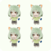 Chainsmokers Cat Plush 4PCS